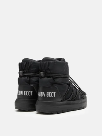 Adidas X Moon Boot Black Ace Mid-Top Sneakers