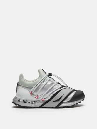 Adidas X Moon Boot Matte Silver Ultraboost 1.0 Low-Top Sneakers