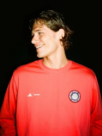 Adidas X Moon Boot Red Long Sleeve T-Shirt