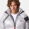 Adidas X Moon Boot Silver Puffer Jacket