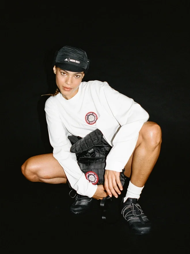 Adidas X Moon Boot White Long Sleeve T-Shirt Adidas X Moon Boot White Long Sleeve T-Shirt