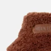 Brown Furry Bucket Hat