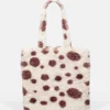 Brown Furry Tote Bag