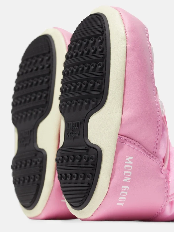 Crib Pink Nylon Boots Crib Pink Nylon Boots