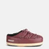 Evx Burgundy Nylon Mules