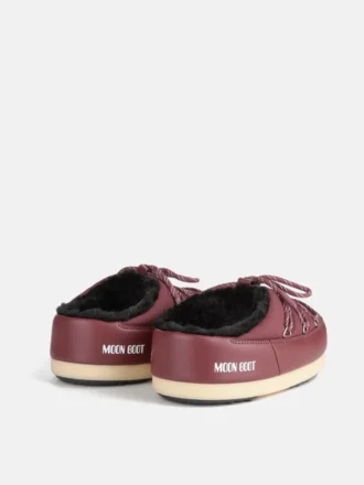 evx burgundy nylon mules 2 330x440 - Evx Burgundy Nylon Mules