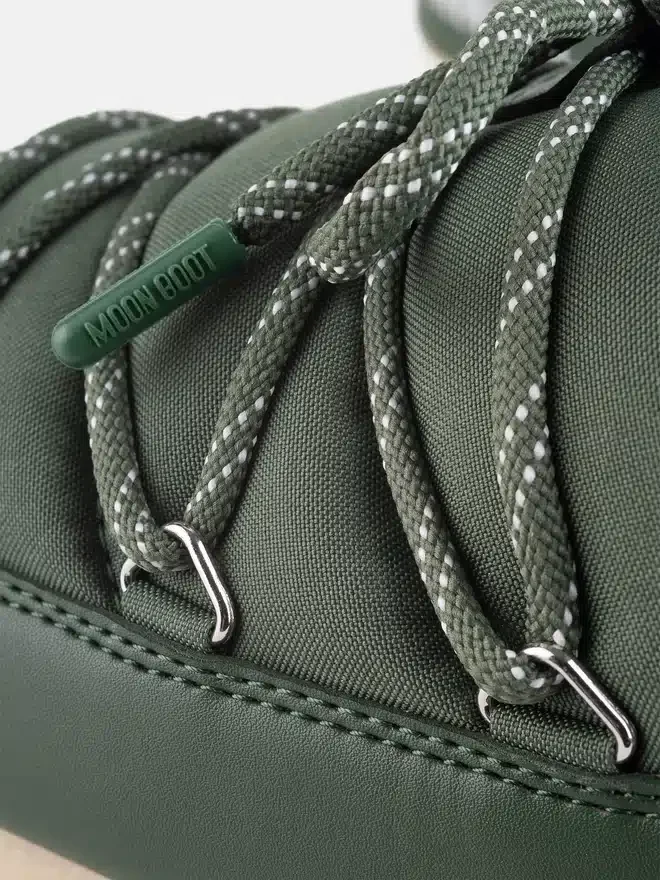 Evx Green Nylon Mules Evx Green Nylon Mules