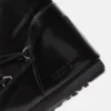 Icon Glance Black Satin Boots