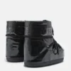 Icon Low Black Glitter Boots