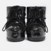 Icon Low Black Glitter Boots