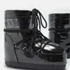 Icon Low Black Glitter Boots