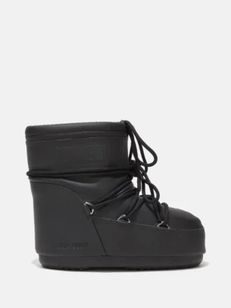 Icon Low Black Rubber Boots