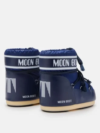 Icon Low Blue Nylon Boots