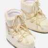 Icon Low Cream Nylon Boots