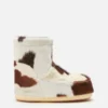 Icon Low No Lace Cow Print Boots