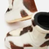 Icon Low No Lace Cow Print Boots