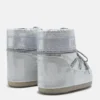 Icon Low Silver Glitter Boots