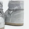 Icon Low Silver Glitter Boots