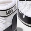 Icon Low White Nylon Boots