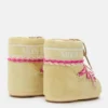 Icon Low Yellow Suede Boots