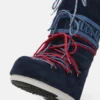 Icon Navy Suede Boots