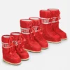 Icon Red Nylon Boots