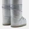 Icon Silver Glitter Boots