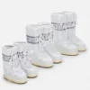 Icon White Nylon Boots