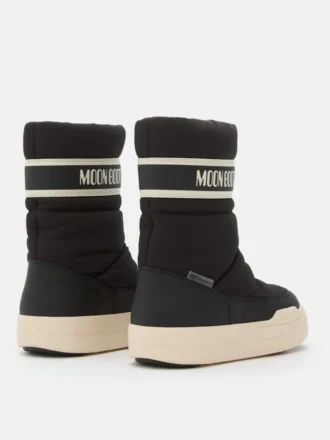 Junior Park Black Zip High Boots