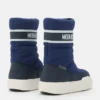 Junior Park Navy Zip High Boots