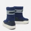 Junior Park Navy Zip High Boots