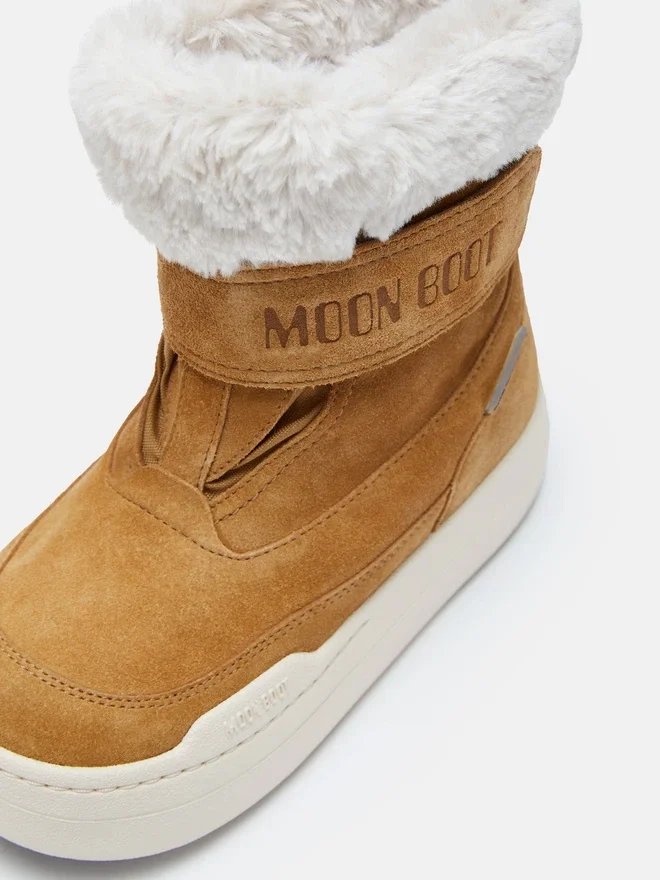 Junior Park Strap Brown Suede Boots Junior Park Strap Brown Suede Boots