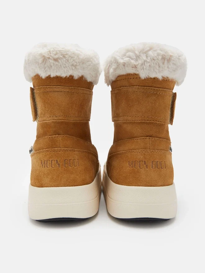 Junior Park Strap Brown Suede Boots Junior Park Strap Brown Suede Boots