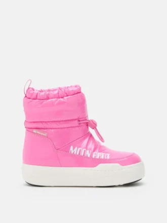 Junior Park Tube Pink Glitter Mid Boots