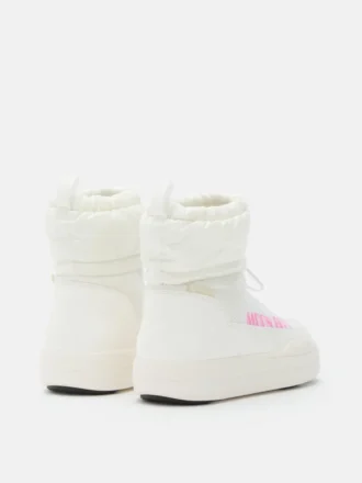 Junior Park Tube White Glitter Mid Boots