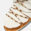Lab69 Icon Cream Shearling Boots
