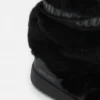 Ltrack Black Faux-Fur High Boots