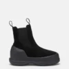 Luna Black Suede Chelsea Boots