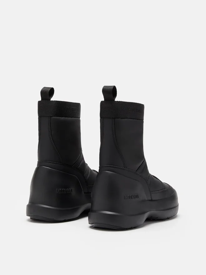 Luna Black Zip Boots Luna Black Zip Boots