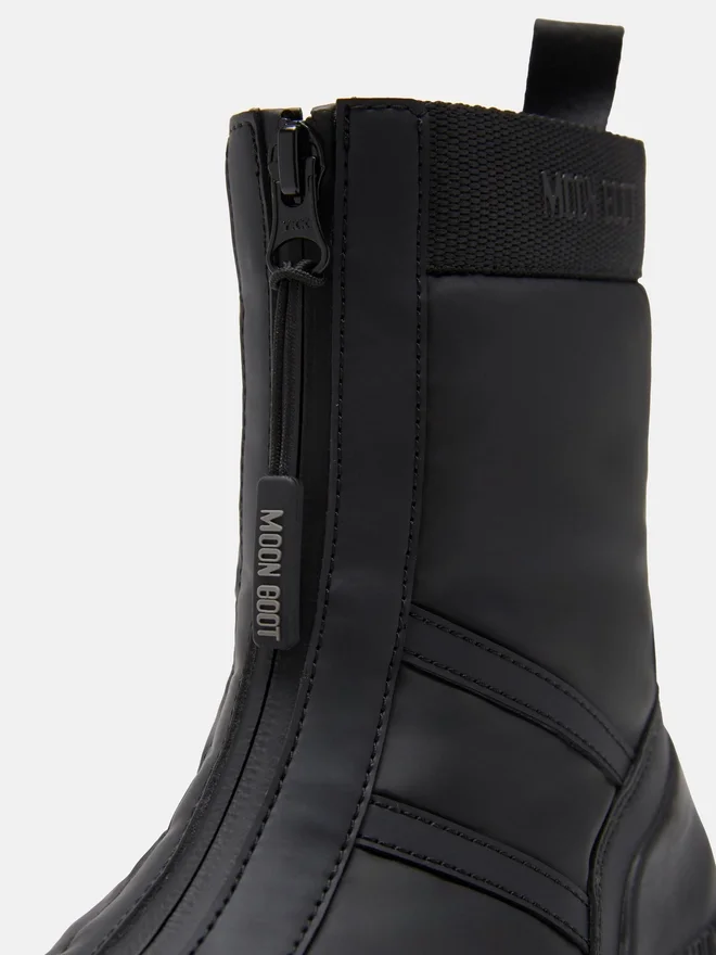 Luna Black Zip Boots Luna Black Zip Boots