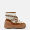 Luna Brown Shearling Boots