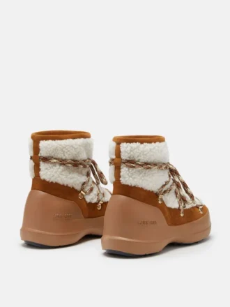 Luna Brown Shearling Boots