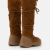 Luna Brown Suede Extra Boots