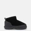 Mezzaluna Black Suede Low Boots