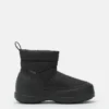 Mezzaluna Puffy Black Boots
