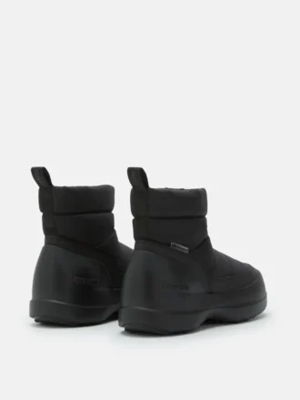 Mezzaluna Puffy Black Boots