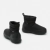 Mezzaluna Puffy Black Boots