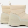 Mezzaluna Puffy Cream Boots