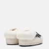 Moon Boot X Guest in Residence Evx Chalet White Sand Faux Fur Mules