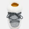 Moon Boot X Guest in Residence Evx Chalet White Sand Faux Fur Mules